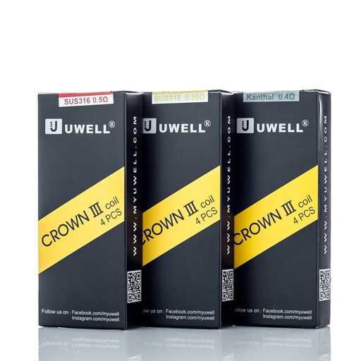 Uwell Crown 3 Coils (4pk)