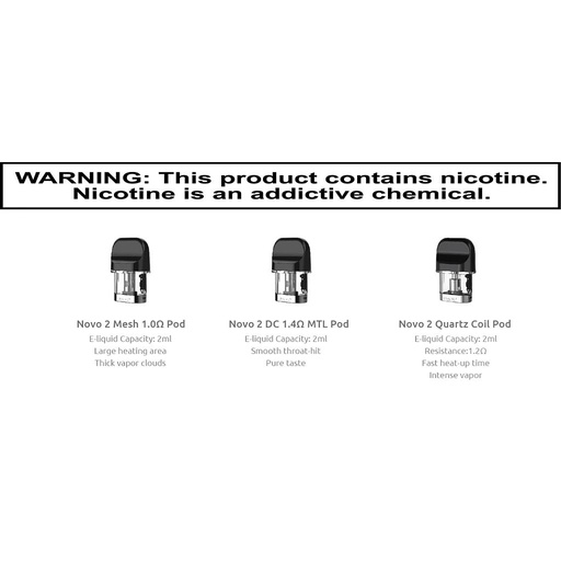 SMOK Novo 2 Pods (3pk)